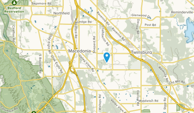 Macedonia, Ohio Map