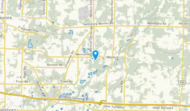 Mantua, Ohio Map