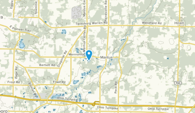 Mantua, Ohio Map