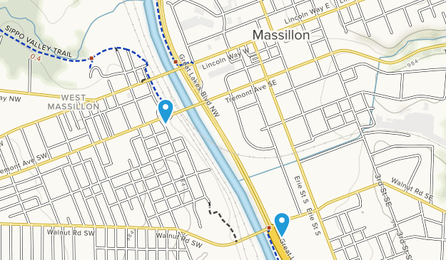 Massillon, Ohio Map