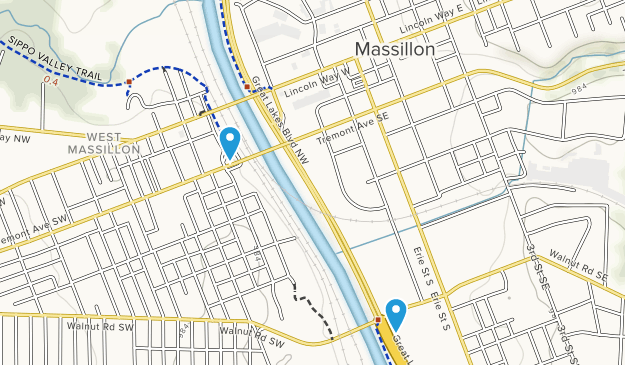 Massillon, Ohio Map