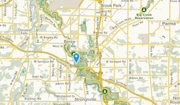 Middleburg Heights, Ohio Map