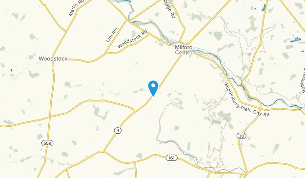 Milford Center, Ohio Map