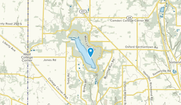 Morning Sun, Ohio Map