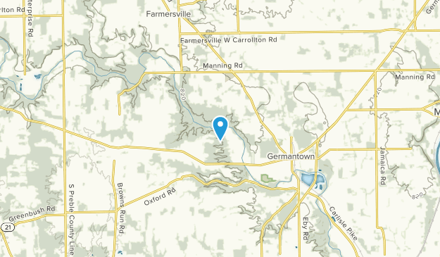 Mudlick, Ohio Map