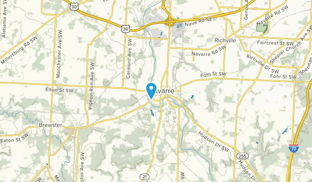 Navarre, Ohio Map