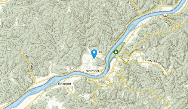 Newport, Ohio Map
