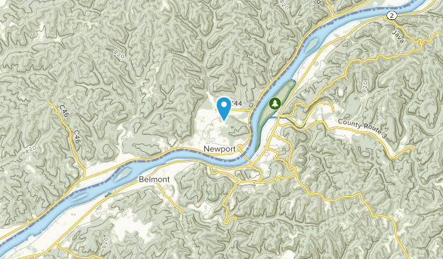 Newport, Ohio Map
