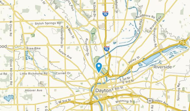 Northridge, Ohio Map