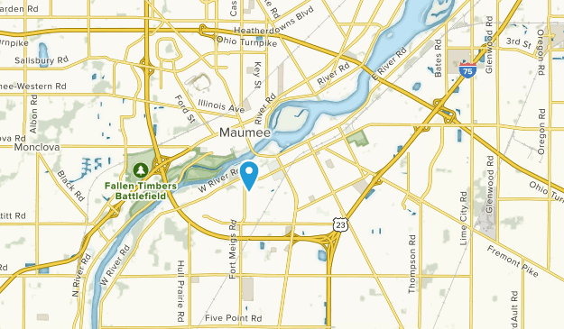 Perrysburg, Ohio Map