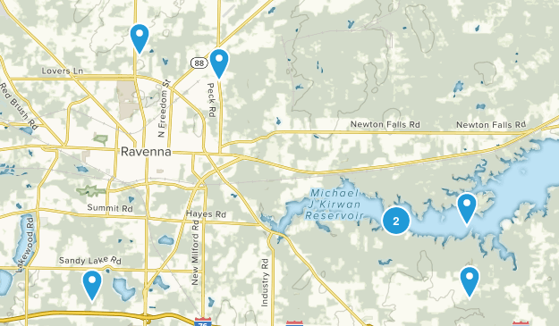 Ravenna, Ohio Map
