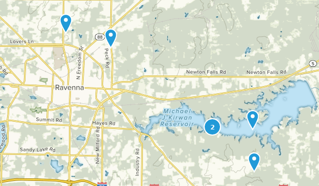 Ravenna, Ohio Map