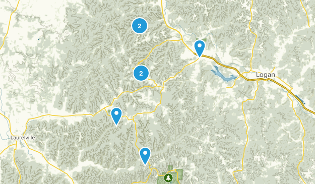 Rockbridge, Ohio Map