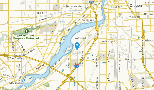 Rossford, Ohio Map