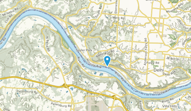 Sayler Park, Ohio Map
