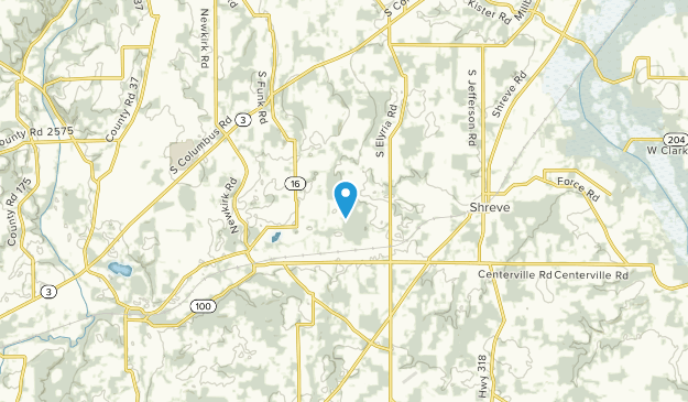 Shreve, Ohio Map