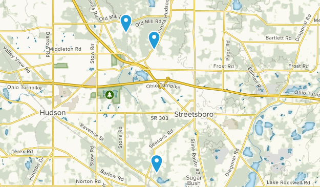 Streetsboro, Ohio Map