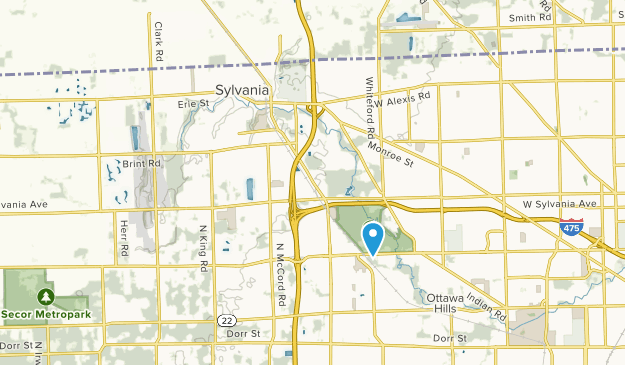 Sylvania, Ohio Map