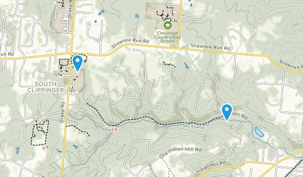 The Village of Indian Hill, Ohio Map