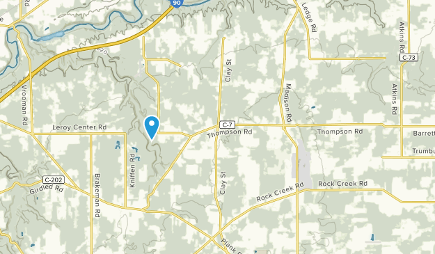 Thompson, Ohio Map