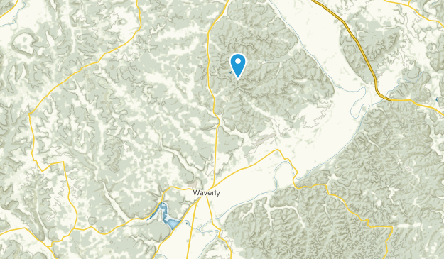 Waverly, Ohio Map