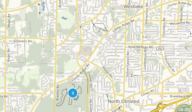 Westlake, Ohio Map
