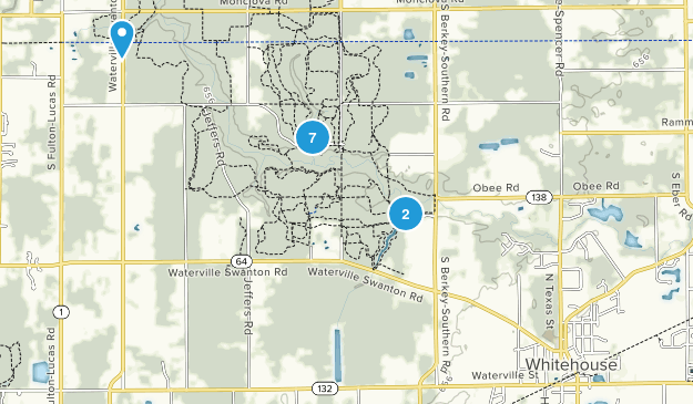 Whitehouse, Ohio Map