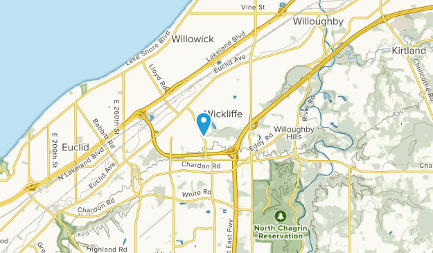 Wickliffe, Ohio Map