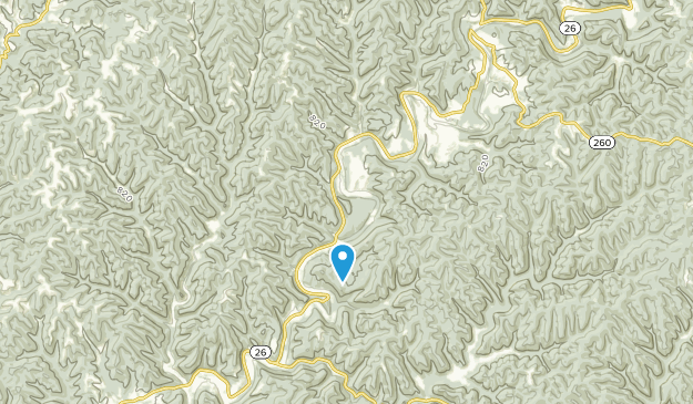 Wingett Run, Ohio Map