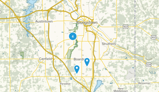 Youngstown, Ohio Map