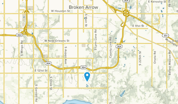 Broken Arrow, Oklahoma Map