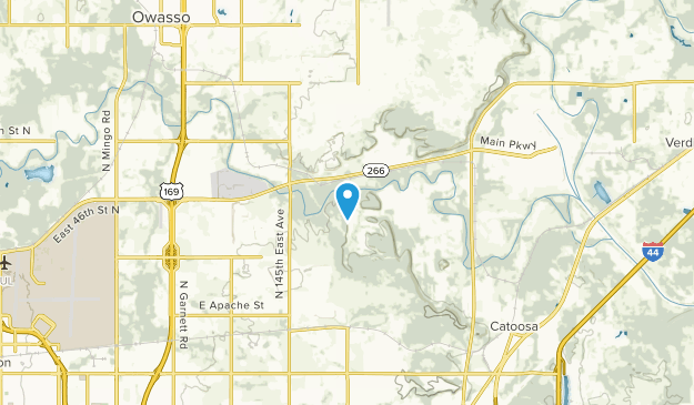 Catoosa, Oklahoma Map