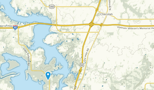 Checotah, Oklahoma Map