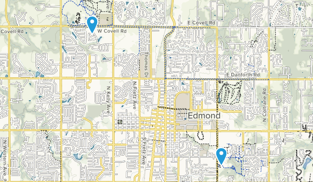 Edmond, Oklahoma Map