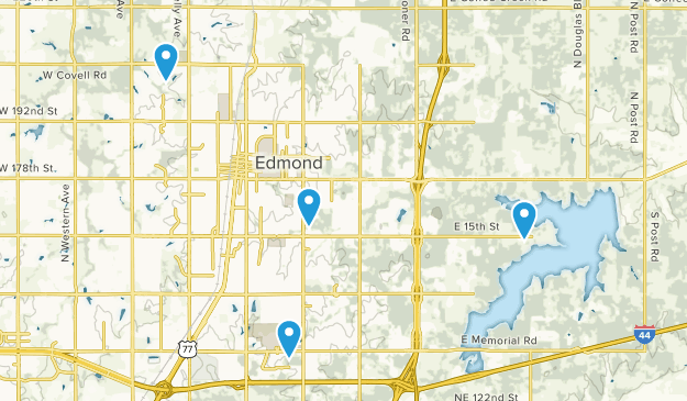 Edmond, Oklahoma Map
