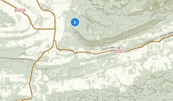 Heavener, Oklahoma Map