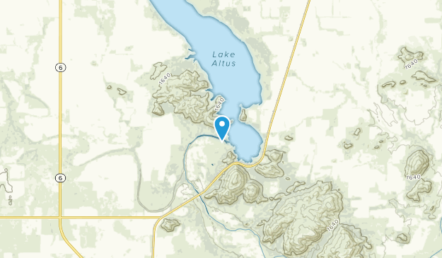 Lone Wolf, Oklahoma Map