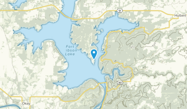 Mallard Bay, Oklahoma Map