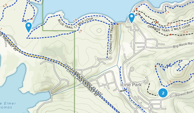 Medicine Park, Oklahoma Map