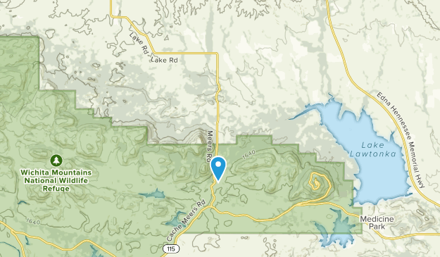 Meers, Oklahoma Map