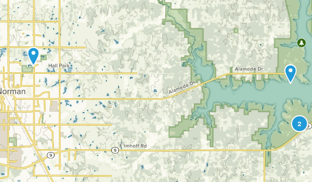 Norman, Oklahoma Map