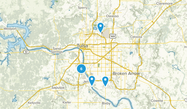 Tulsa, Oklahoma Map