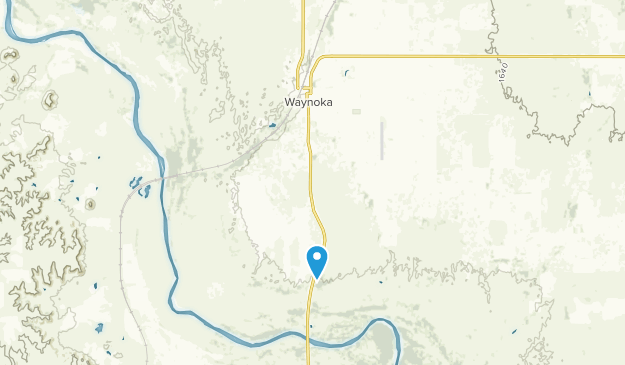 Waynoka, Oklahoma Map