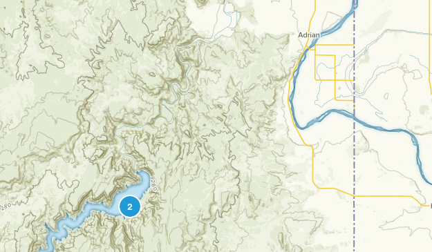 Adrian, Oregon Map