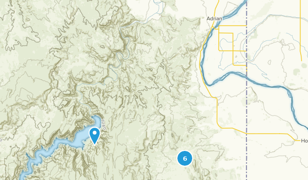 Adrian, Oregon Map