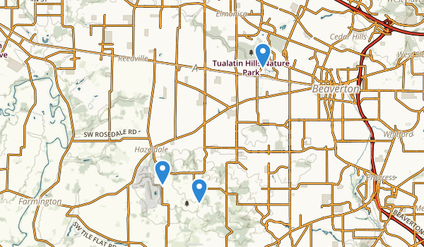 Beaverton, Oregon Map