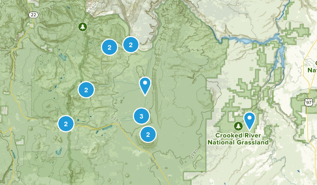 Camp Sherman, Oregon Map