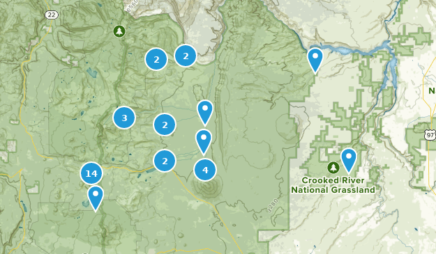 Camp Sherman, Oregon Map