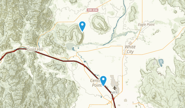 Central Point, Oregon Map