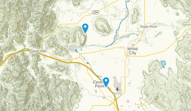 Central Point, Oregon Map
